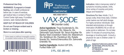 Vax-sode (Nspc0080 Vax Sode)